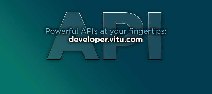 Vitu APIs at developer.vitu.com