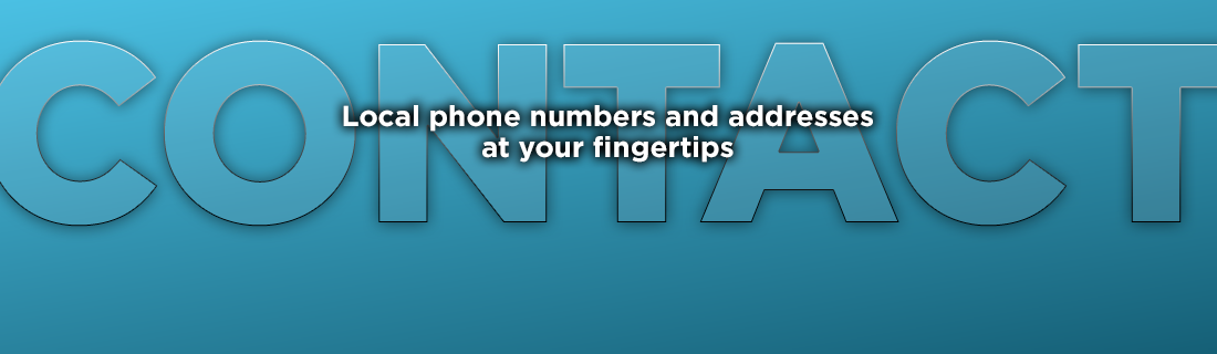 Contact us — local phone numbers across the nation