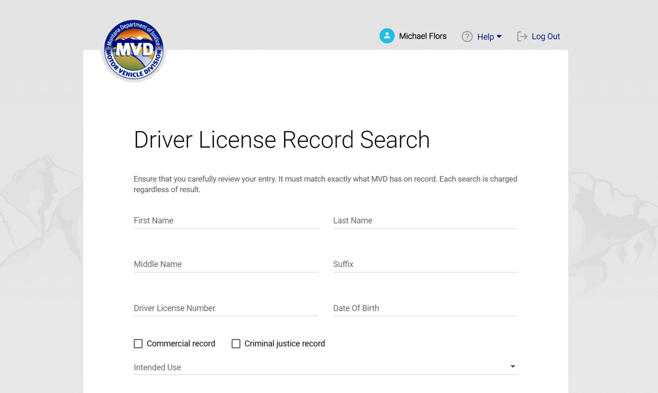 Driver License history reports at your fingertips